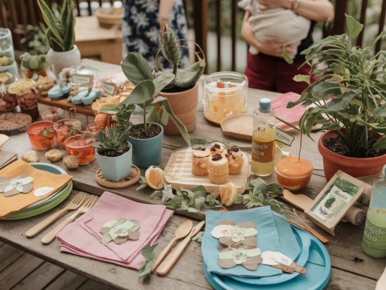 « Comment organiser une baby shower écoresponsable et mémorable ? »